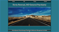 Desktop Screenshot of kevinrexroadmd.com